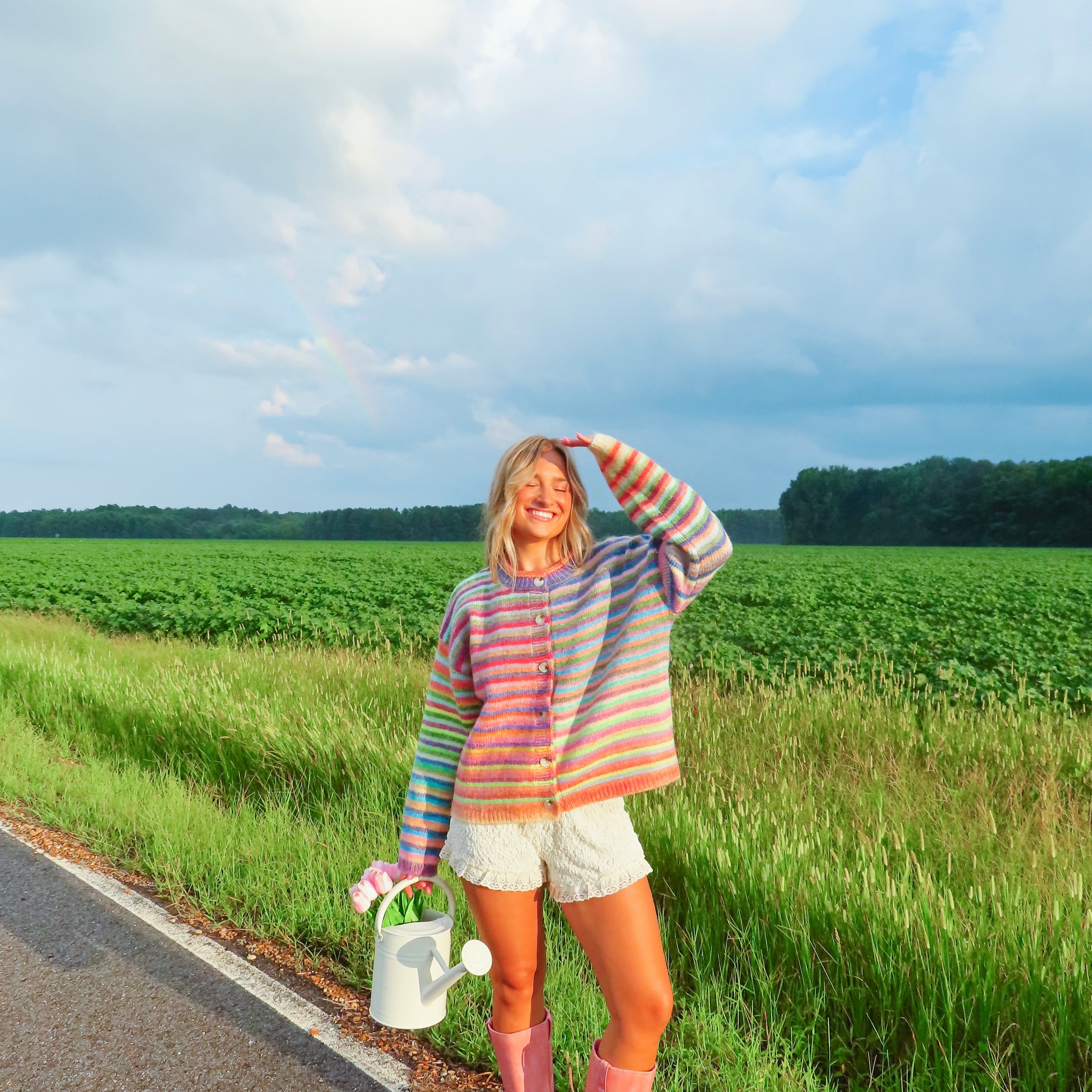 Color Pop Cardigan