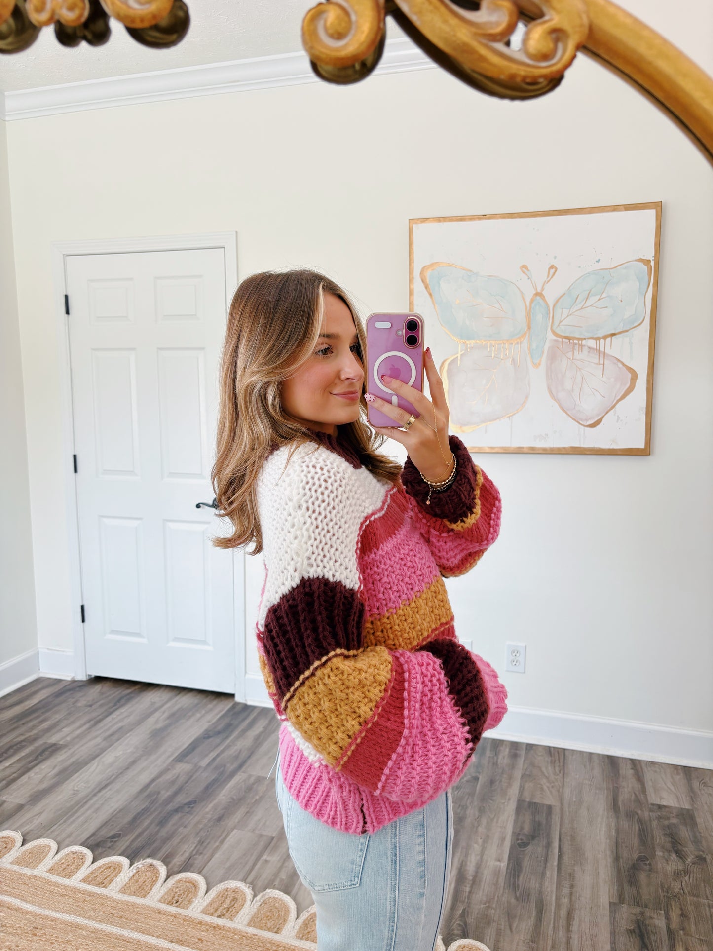 Caramel Apple Knit Sweater