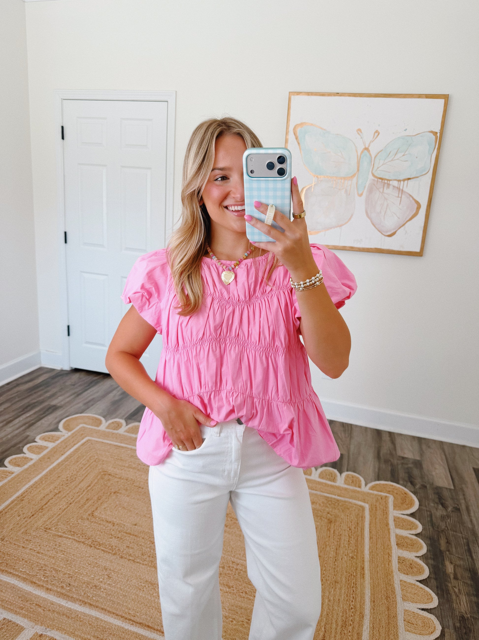 Bubblegum Bloom Top