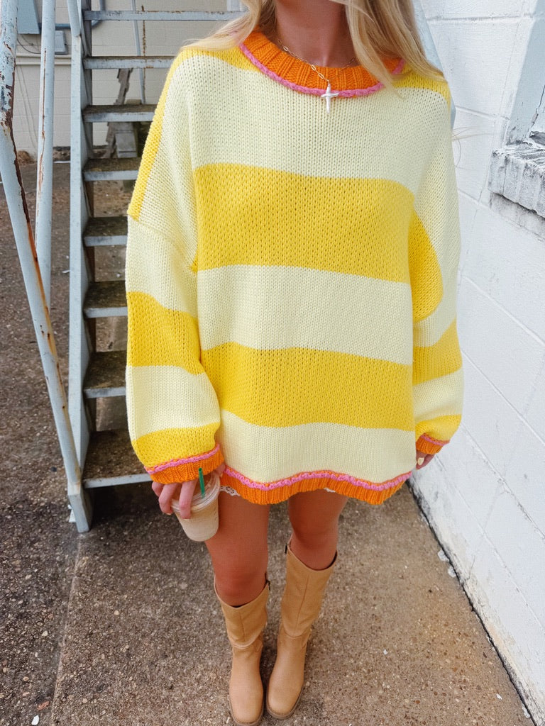 Bright Side Oversized Sweater