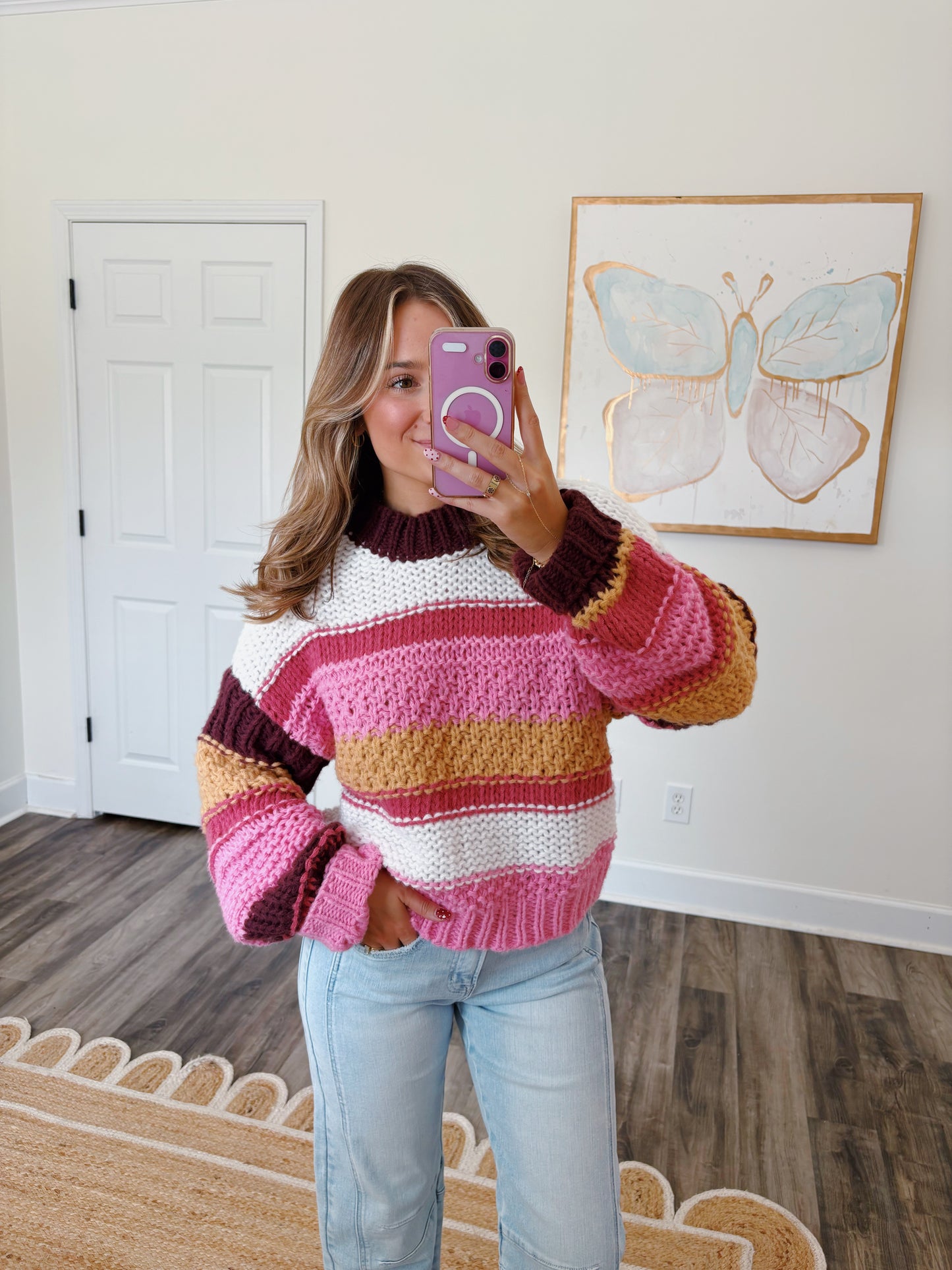 Caramel Apple Knit Sweater