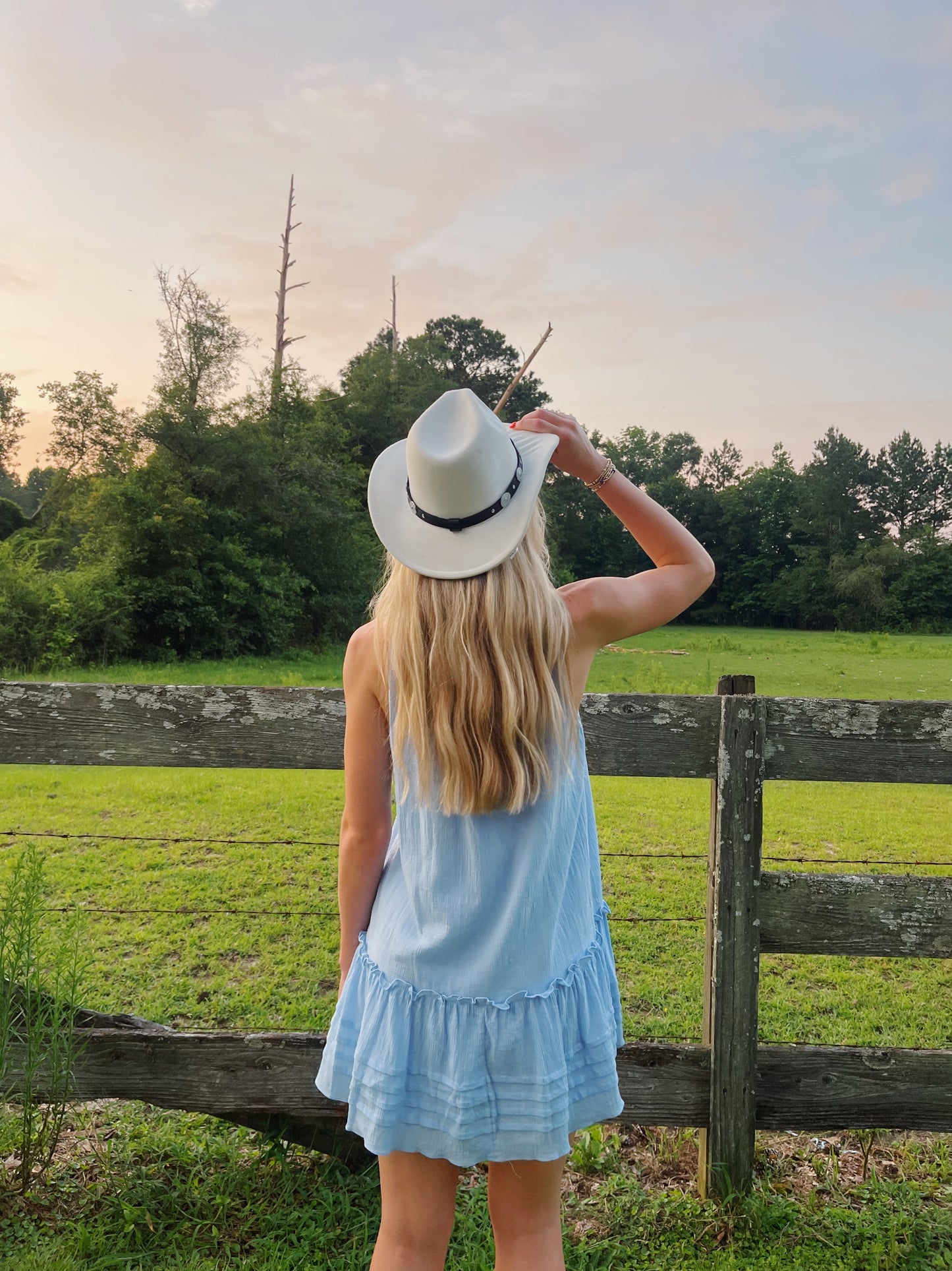On the Prairie Dress in Blue