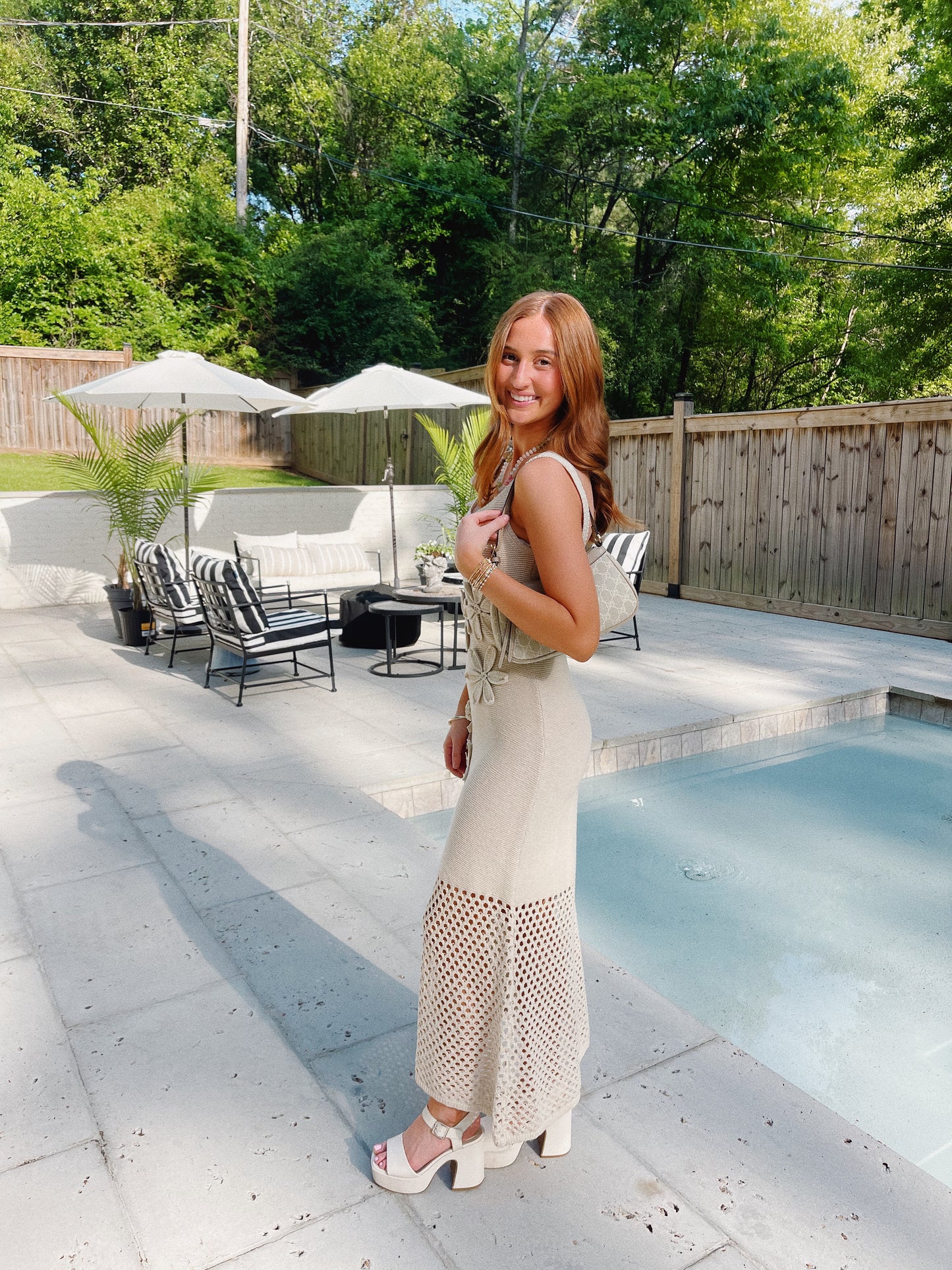 Sienna Maxi Dress Tan