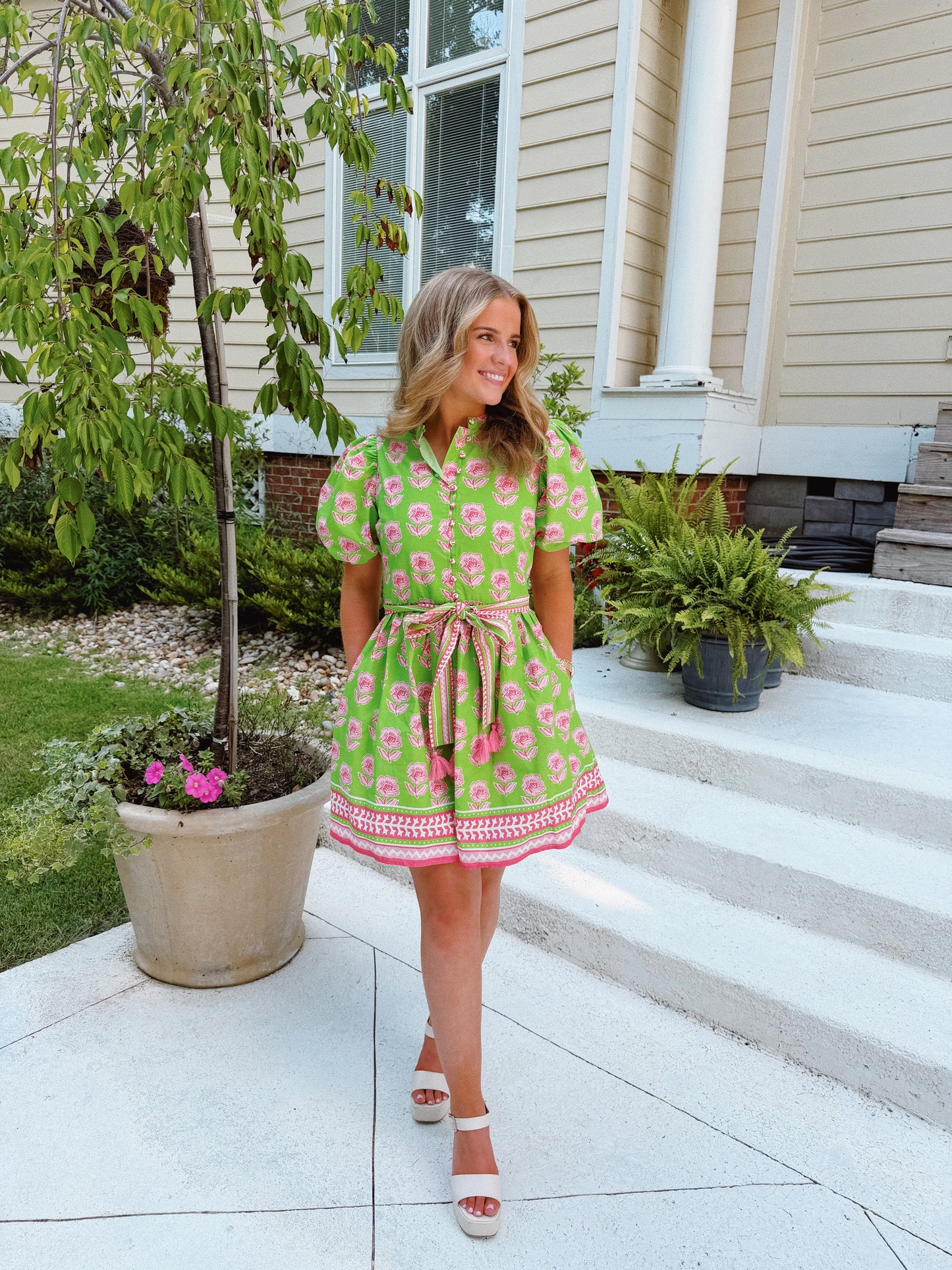 Lily Bloom Mini Dress