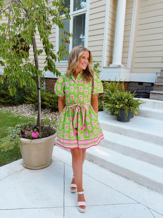 Lily Bloom Mini Dress