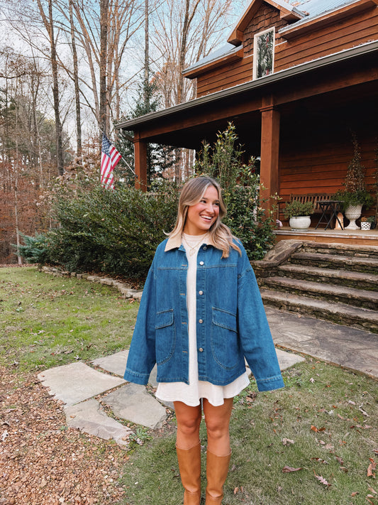 Janelle Denim Barn Jacket