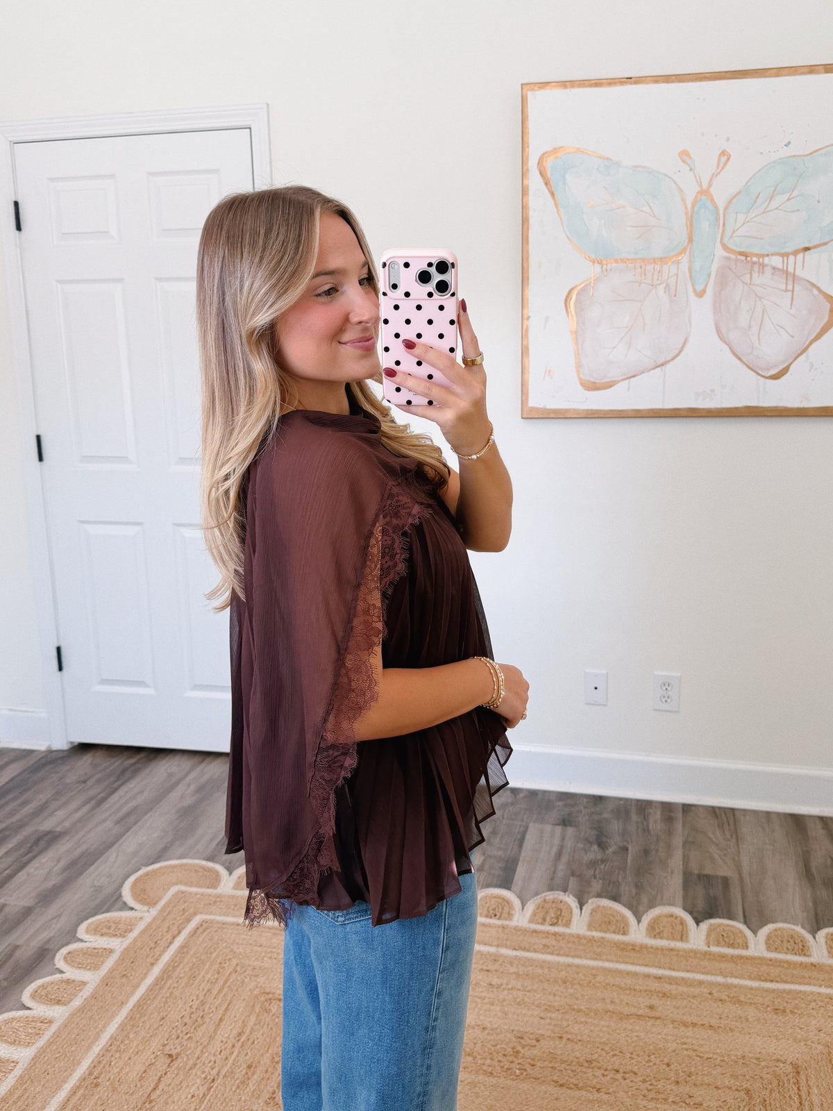 Florence Pleated Top