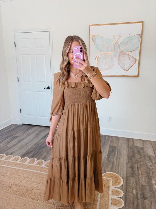 Fall Favorite Midi Dress