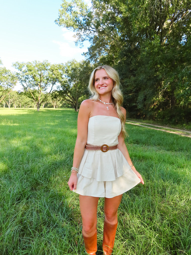 Sweet As Honey Romper