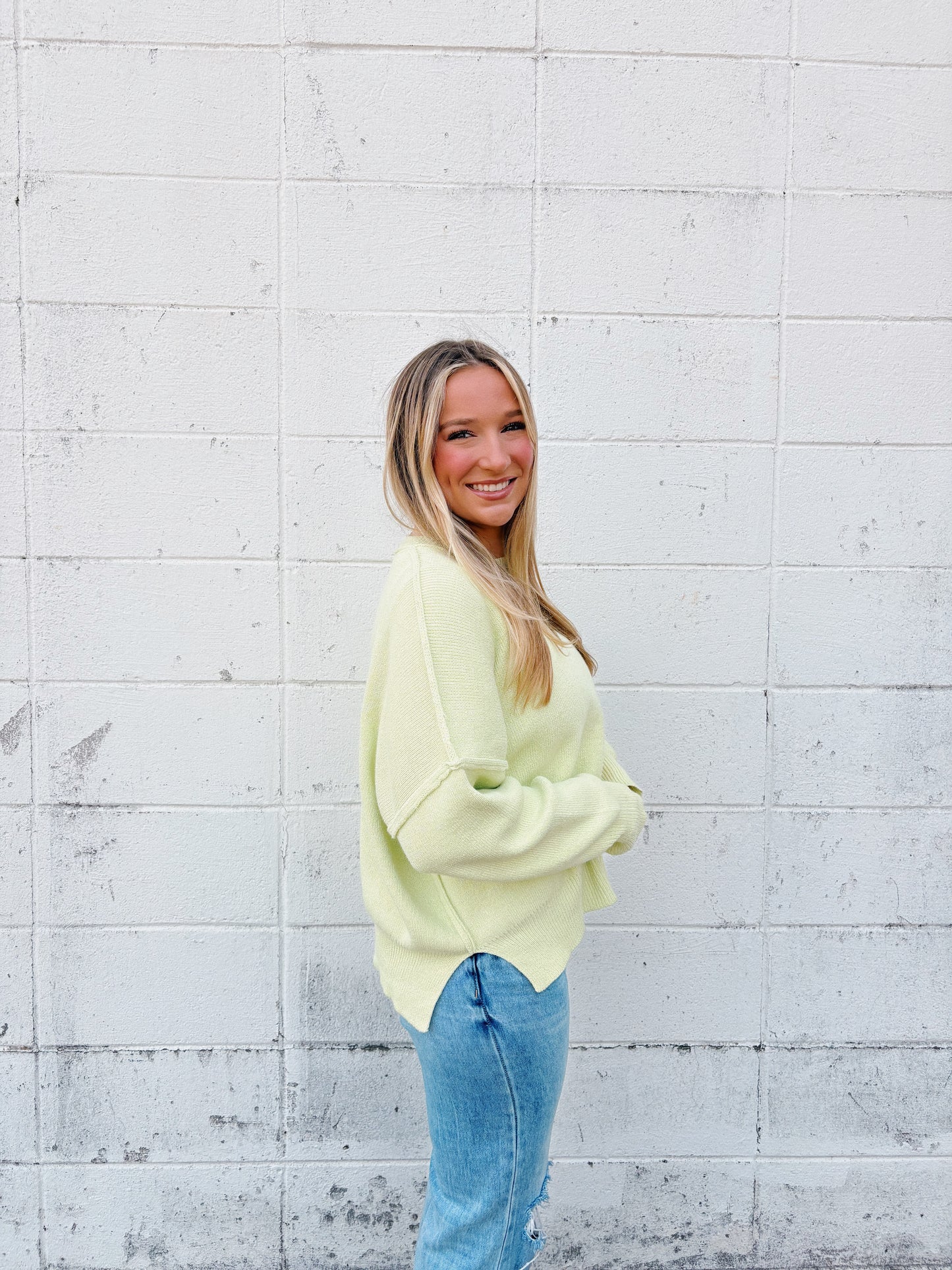 Limeade Basics Sweater