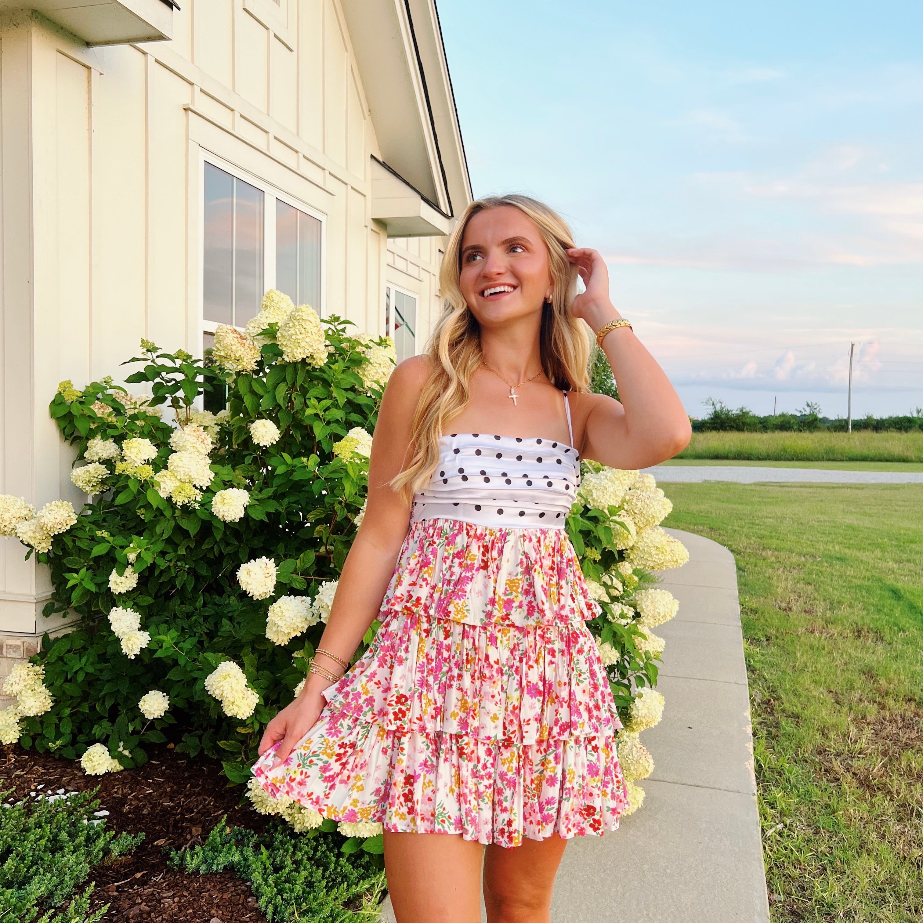 Sammie Polka Dot Mini Dress