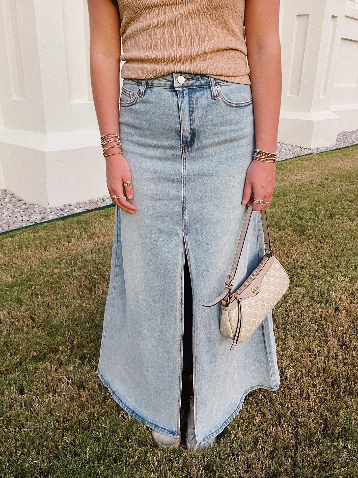The Campbell Denim Skirt