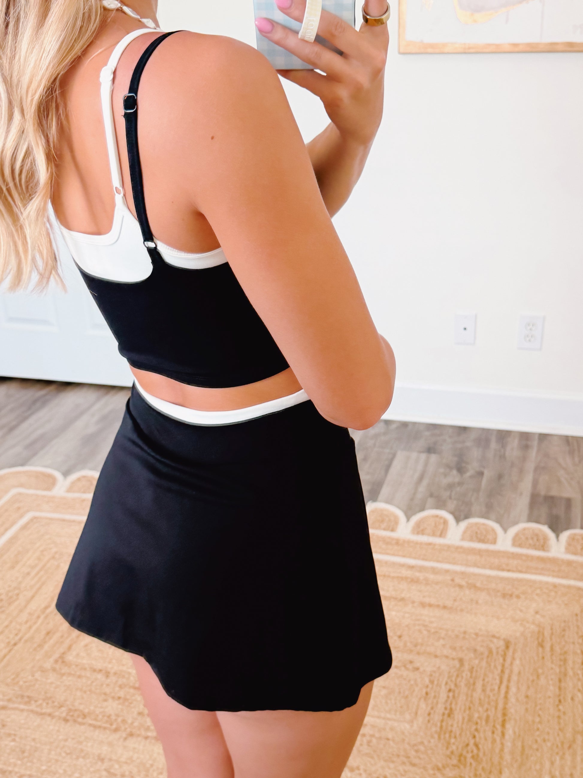 Black Double Layered Set
