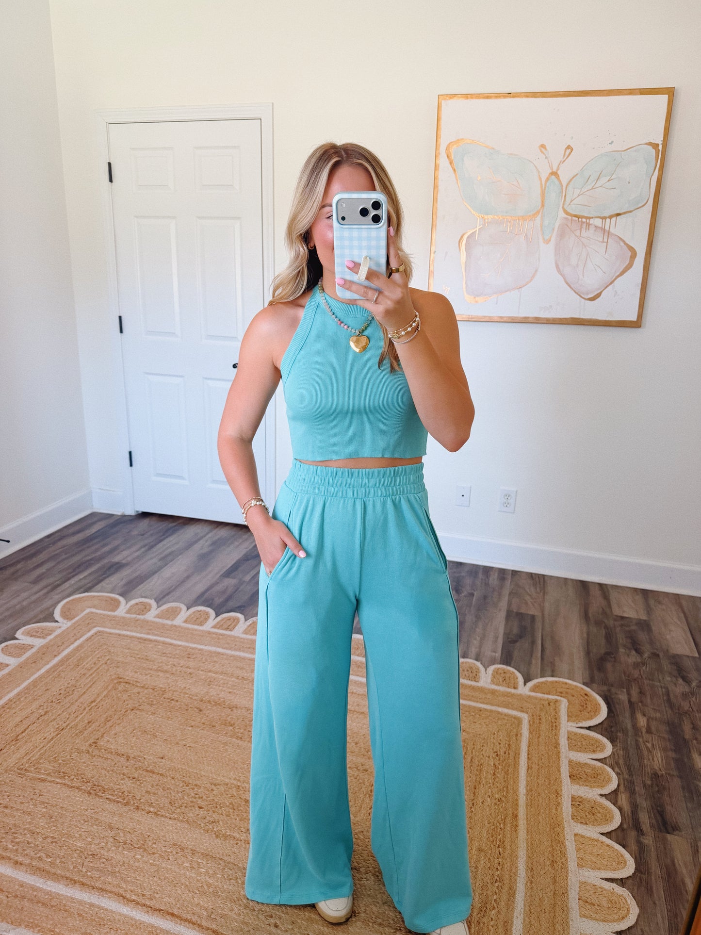 Go To Comfy Set Aqua