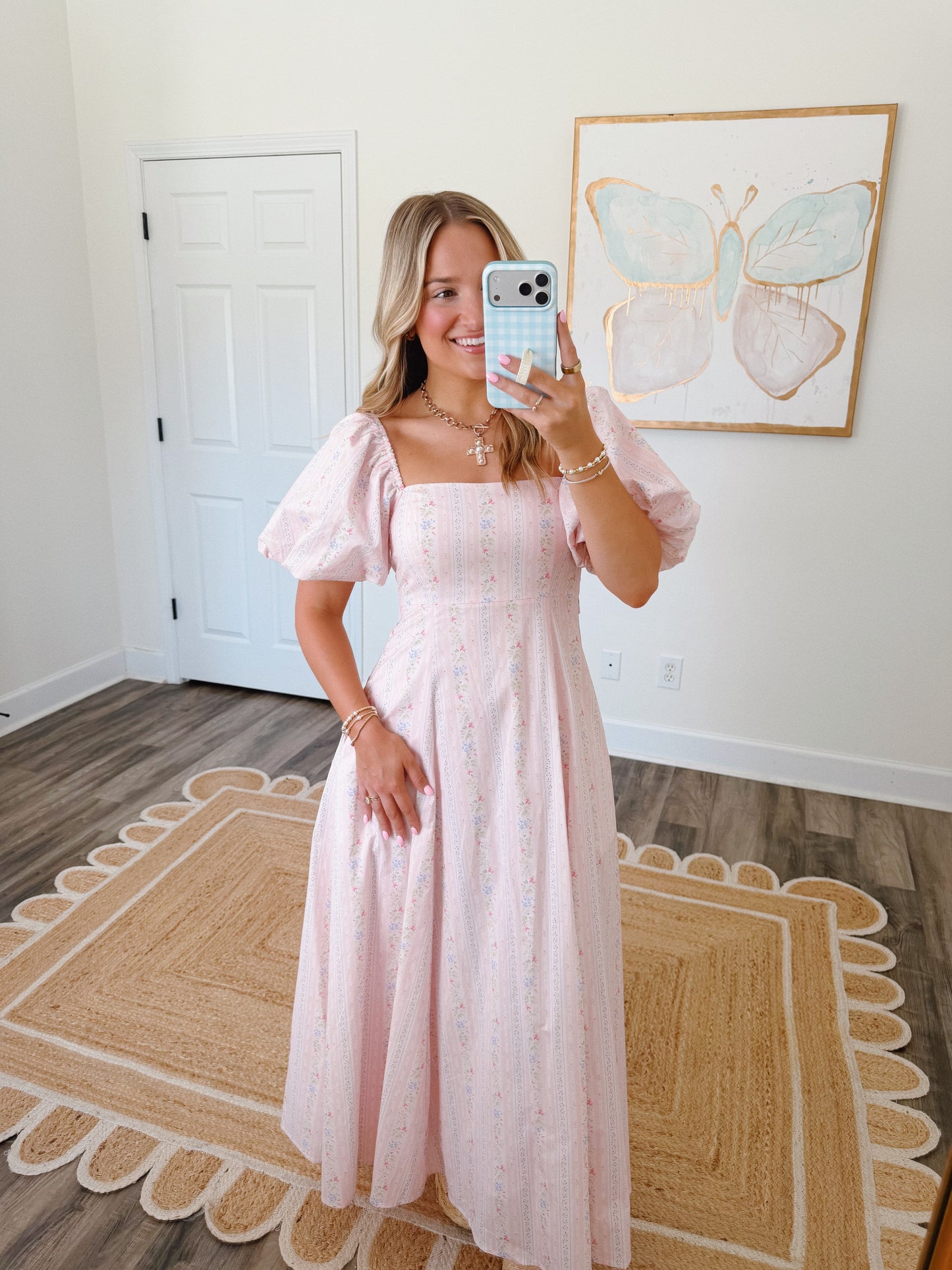 Sweetheart Maxi Dress in Pink