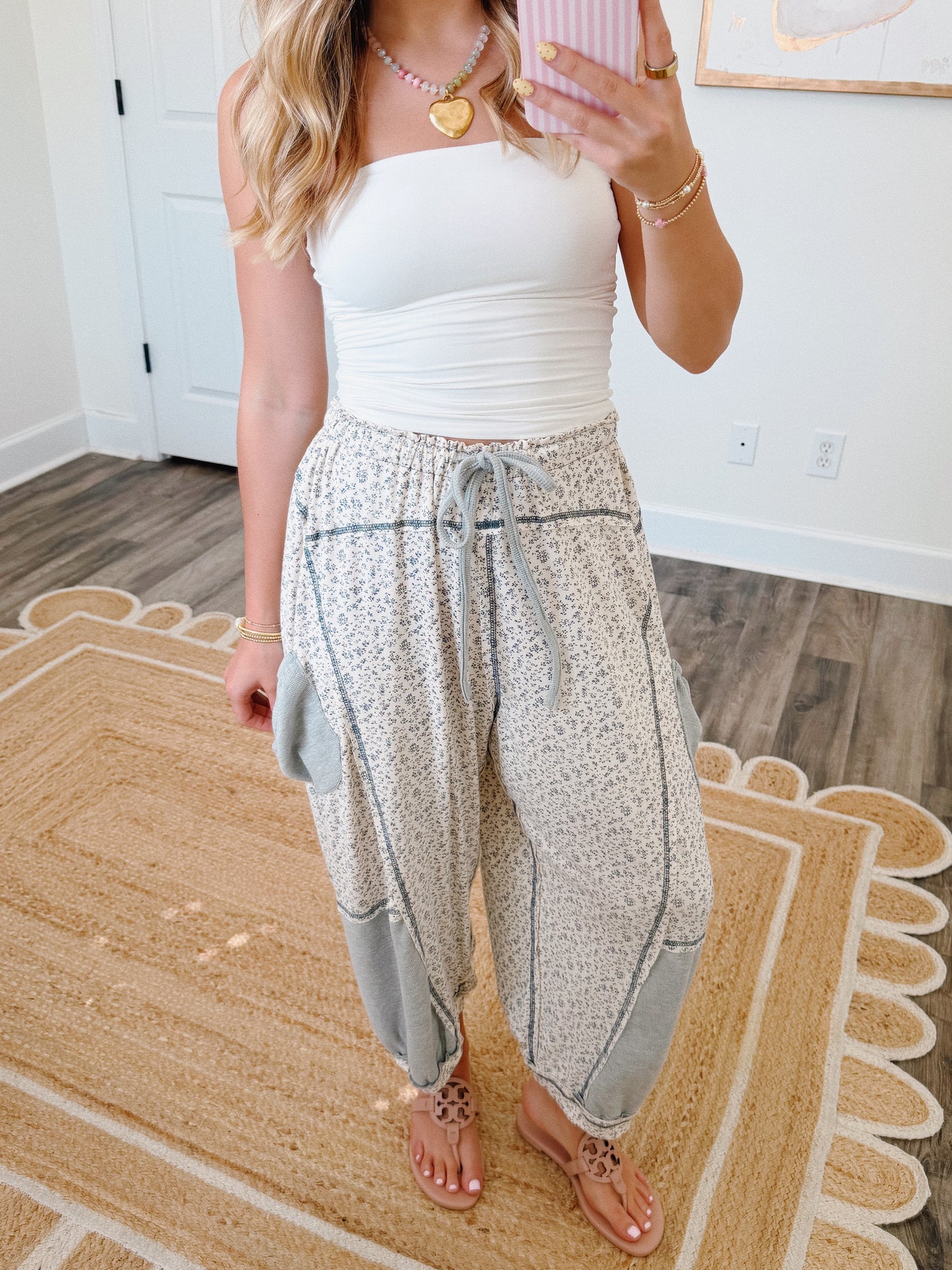 Easy Living Barrel Joggers
