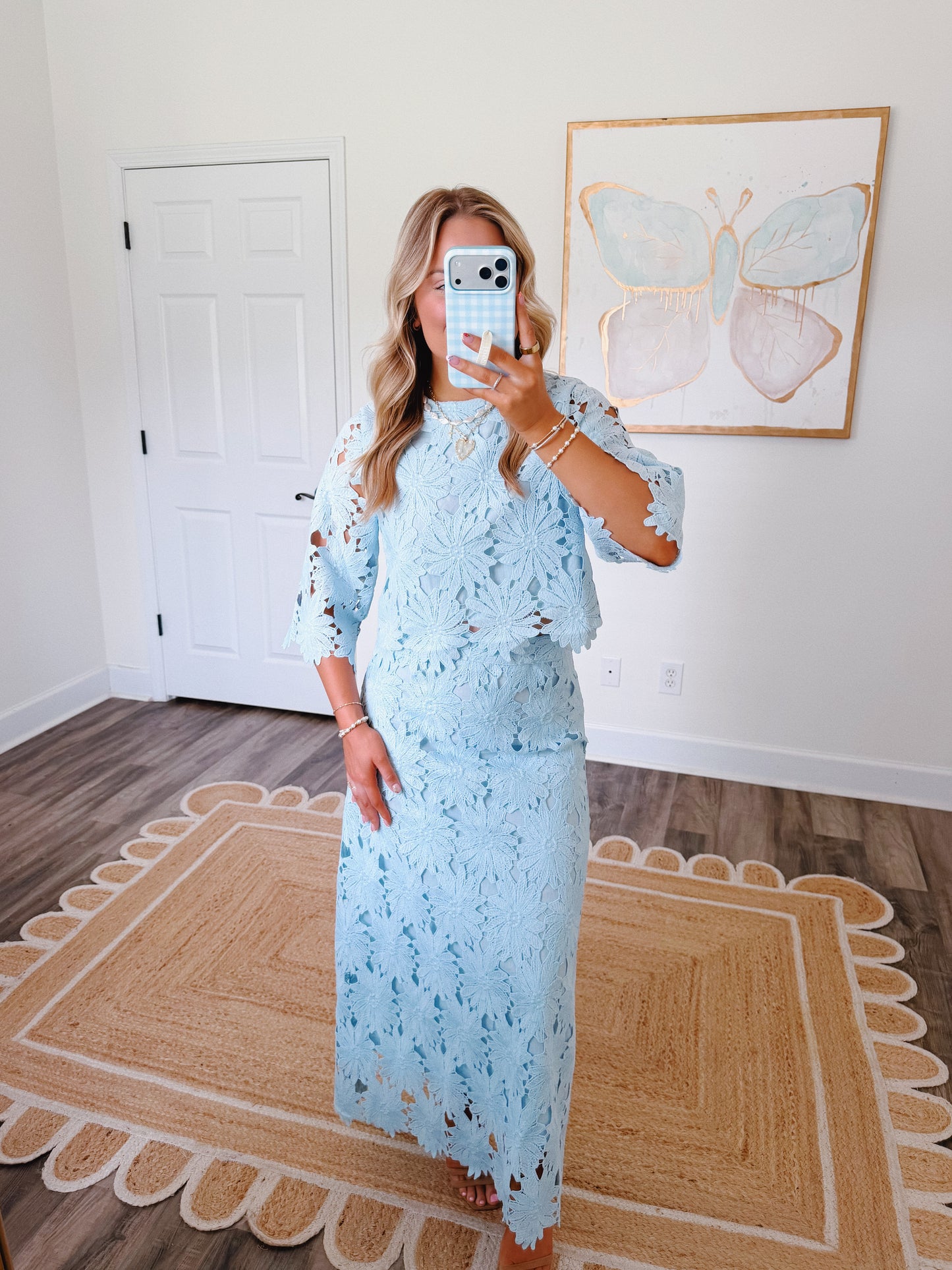 Charleston Girl Set in Blue