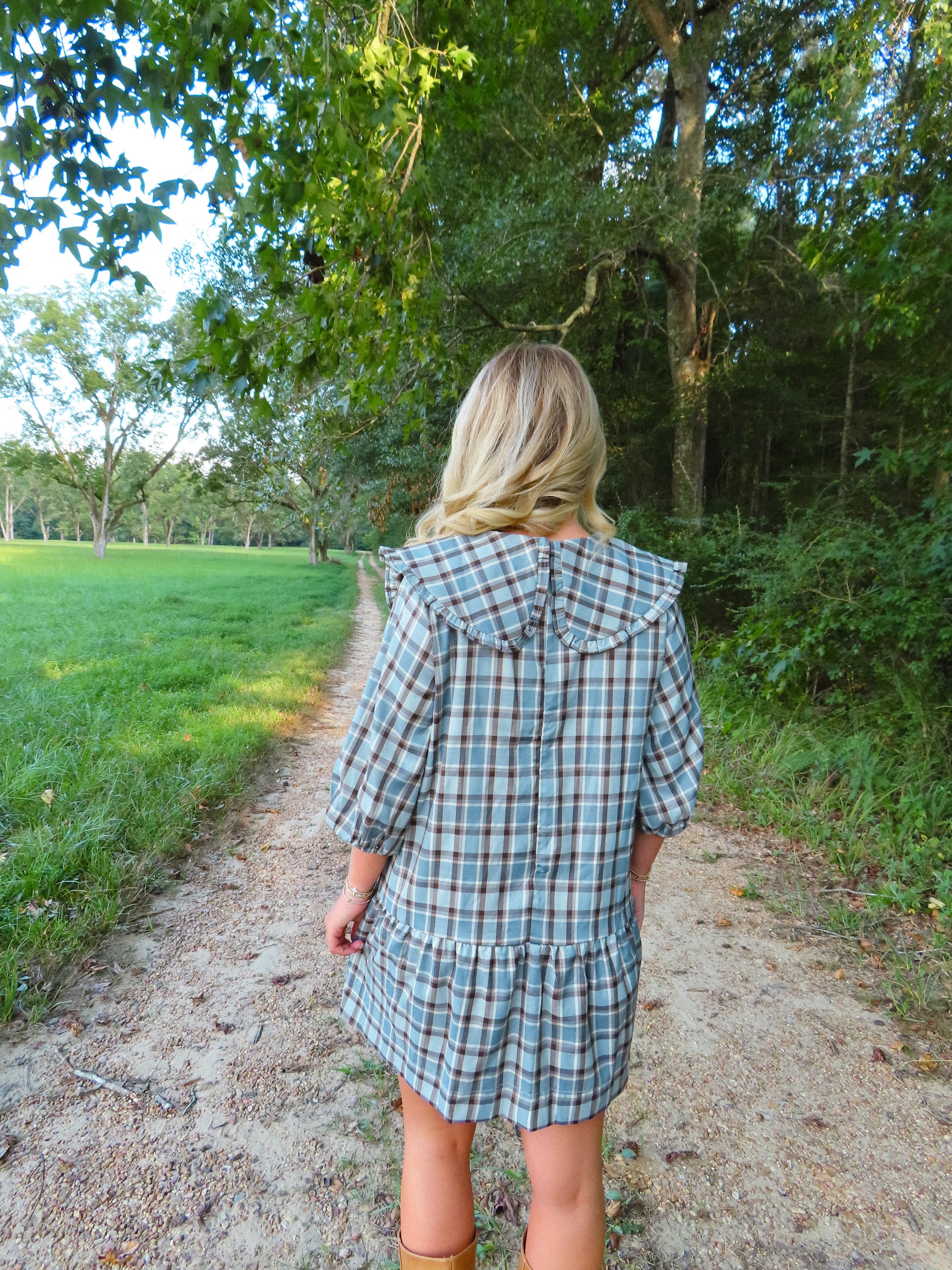 Harvest Plaid Dress