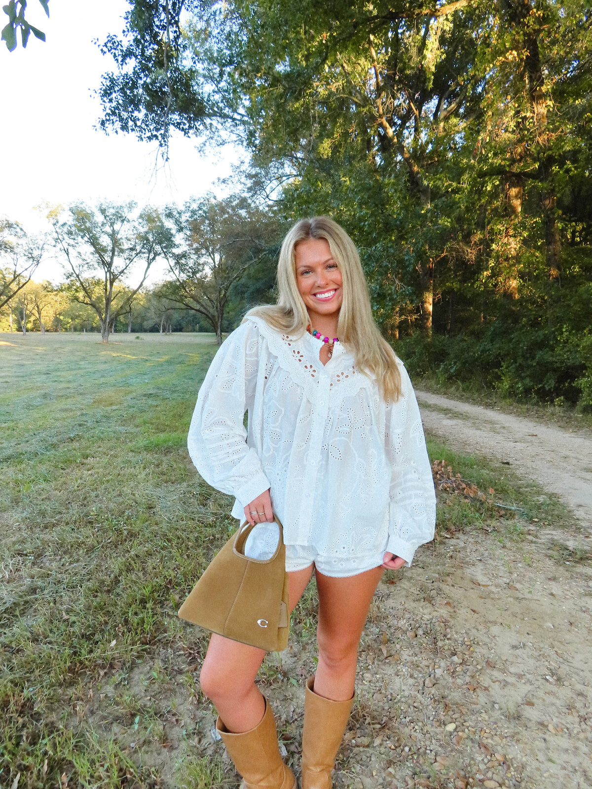 The Lennon Eyelet Set