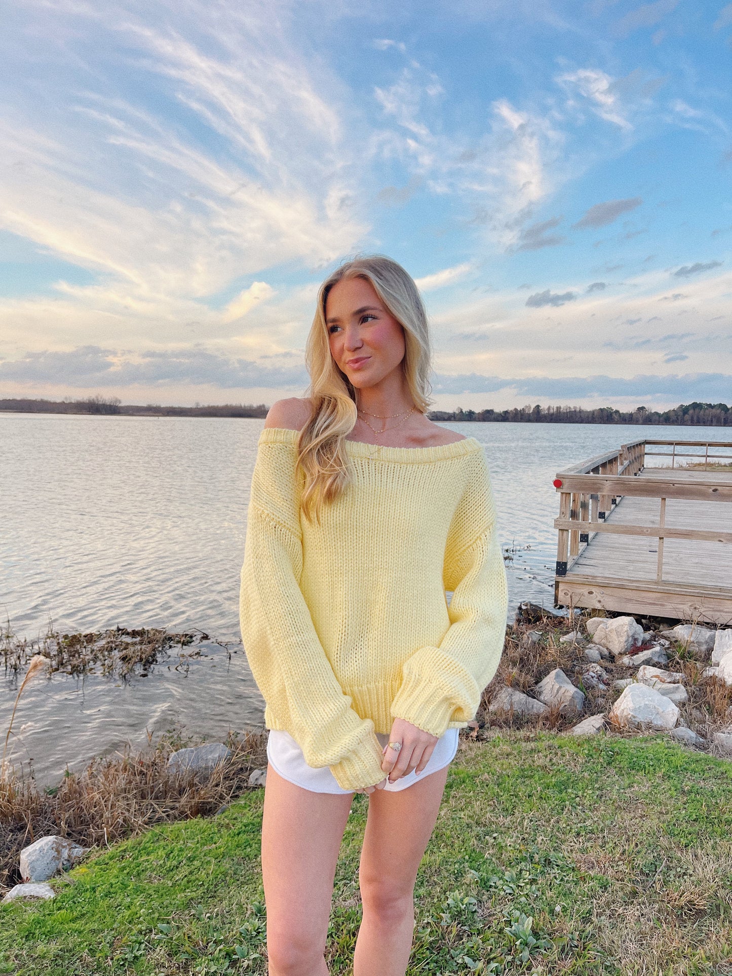 Lemonade Slouchy Sweater