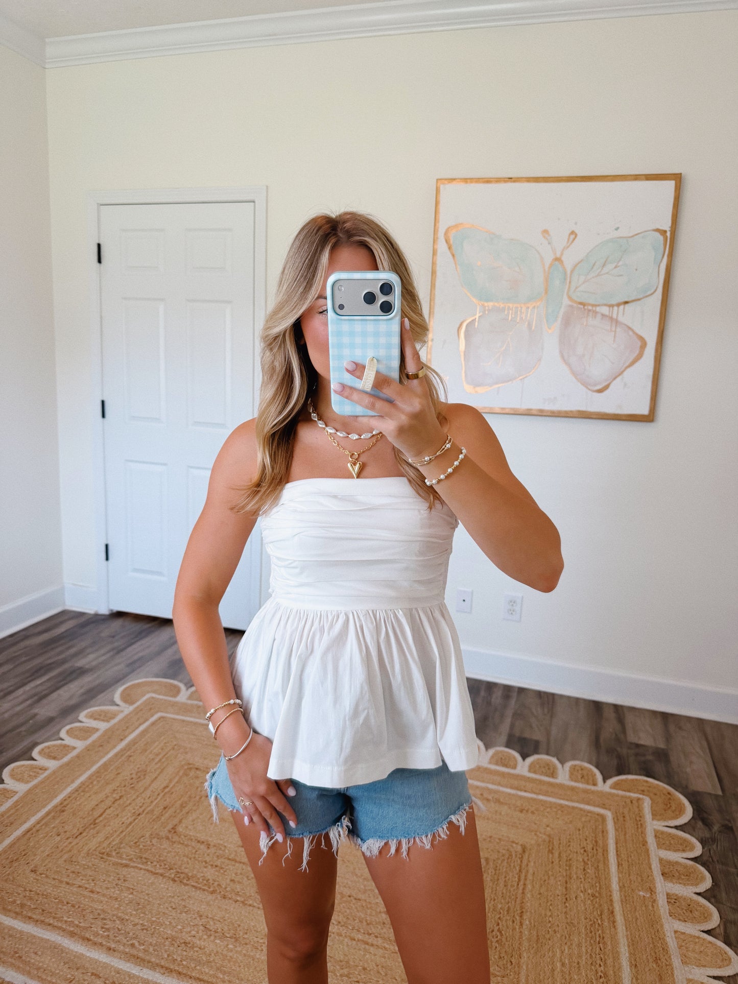 The Hampton Top in White