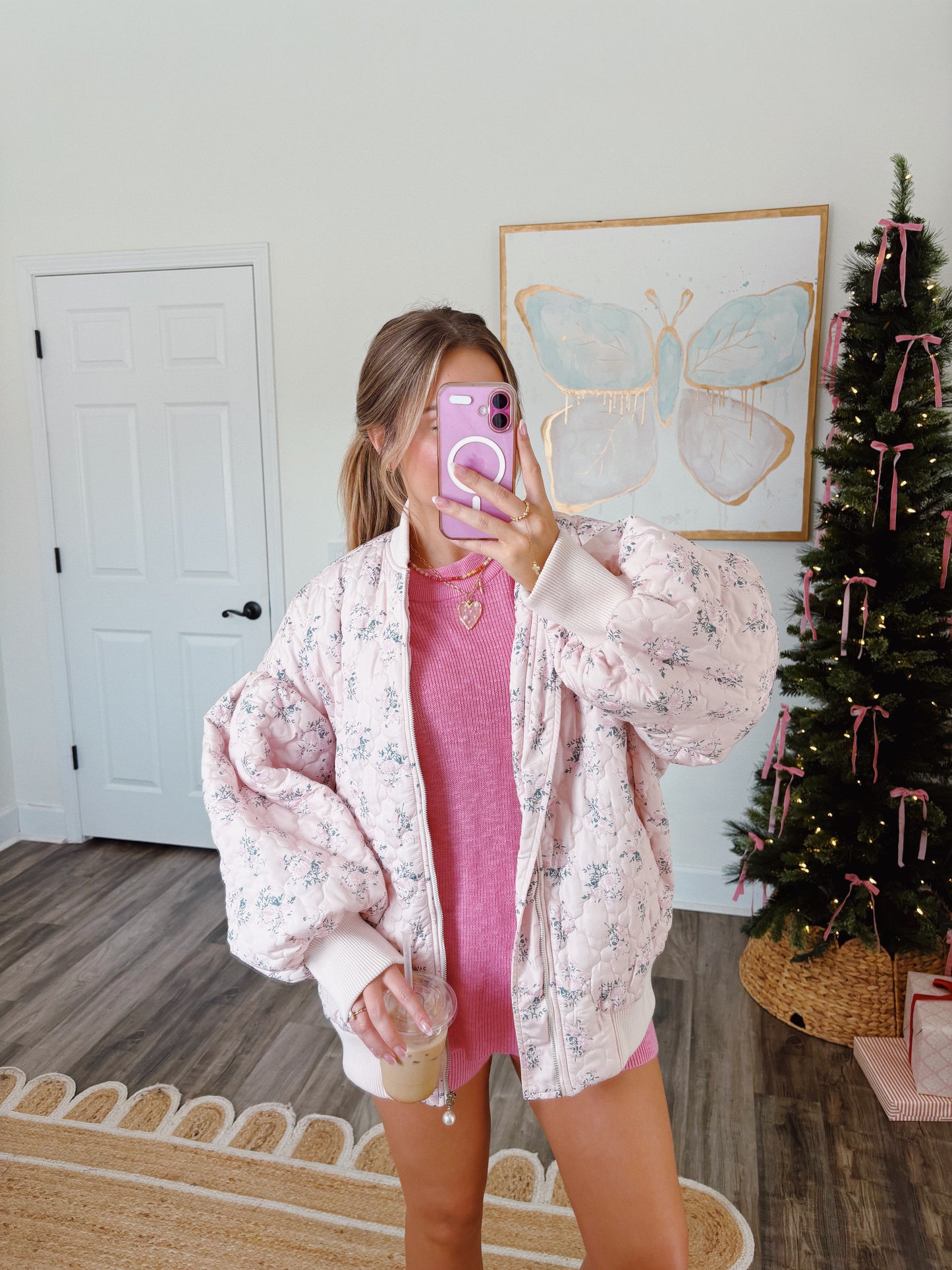 Annie Floral Bomber Jacket