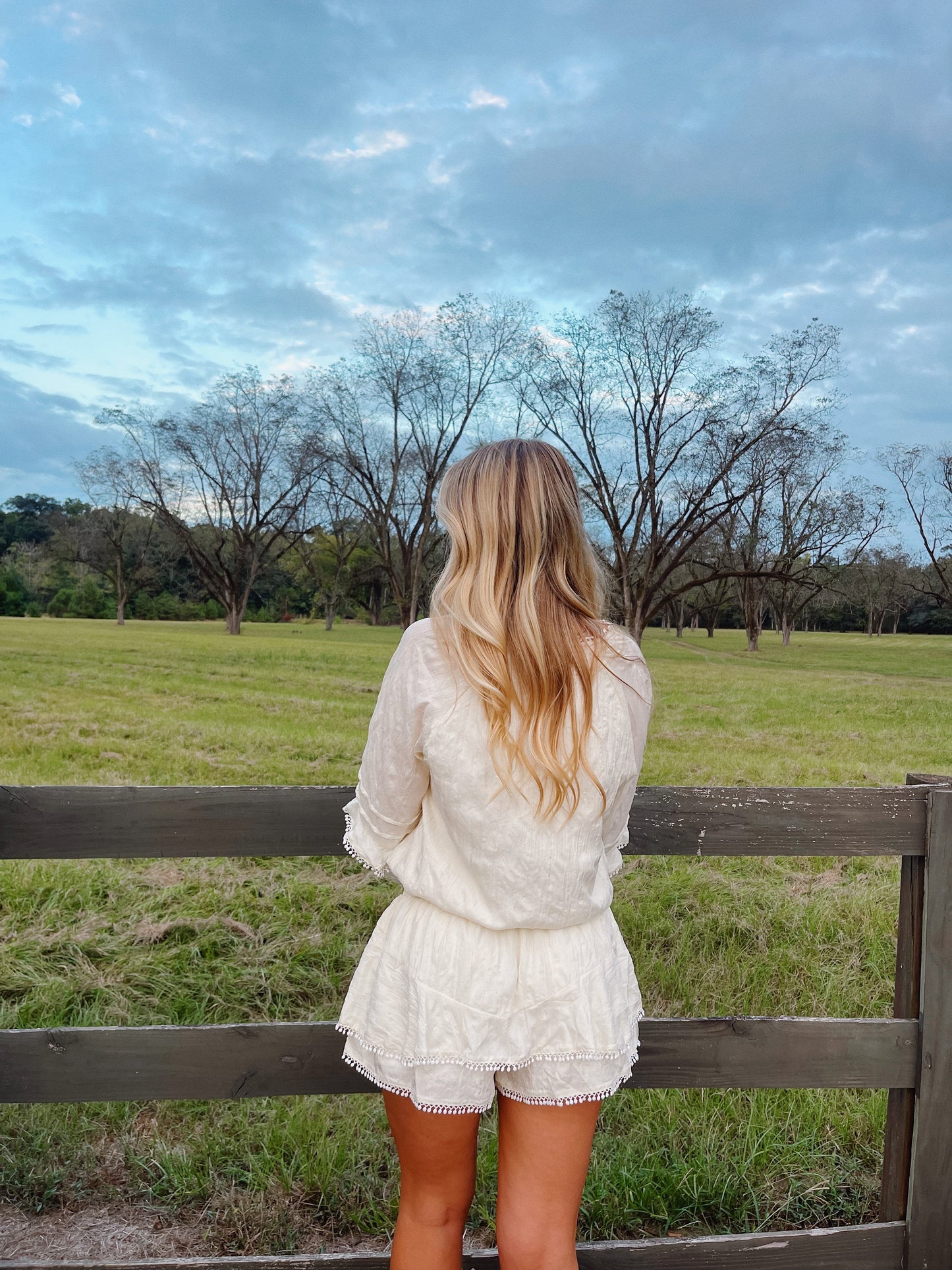 Cierra Ivory Romper