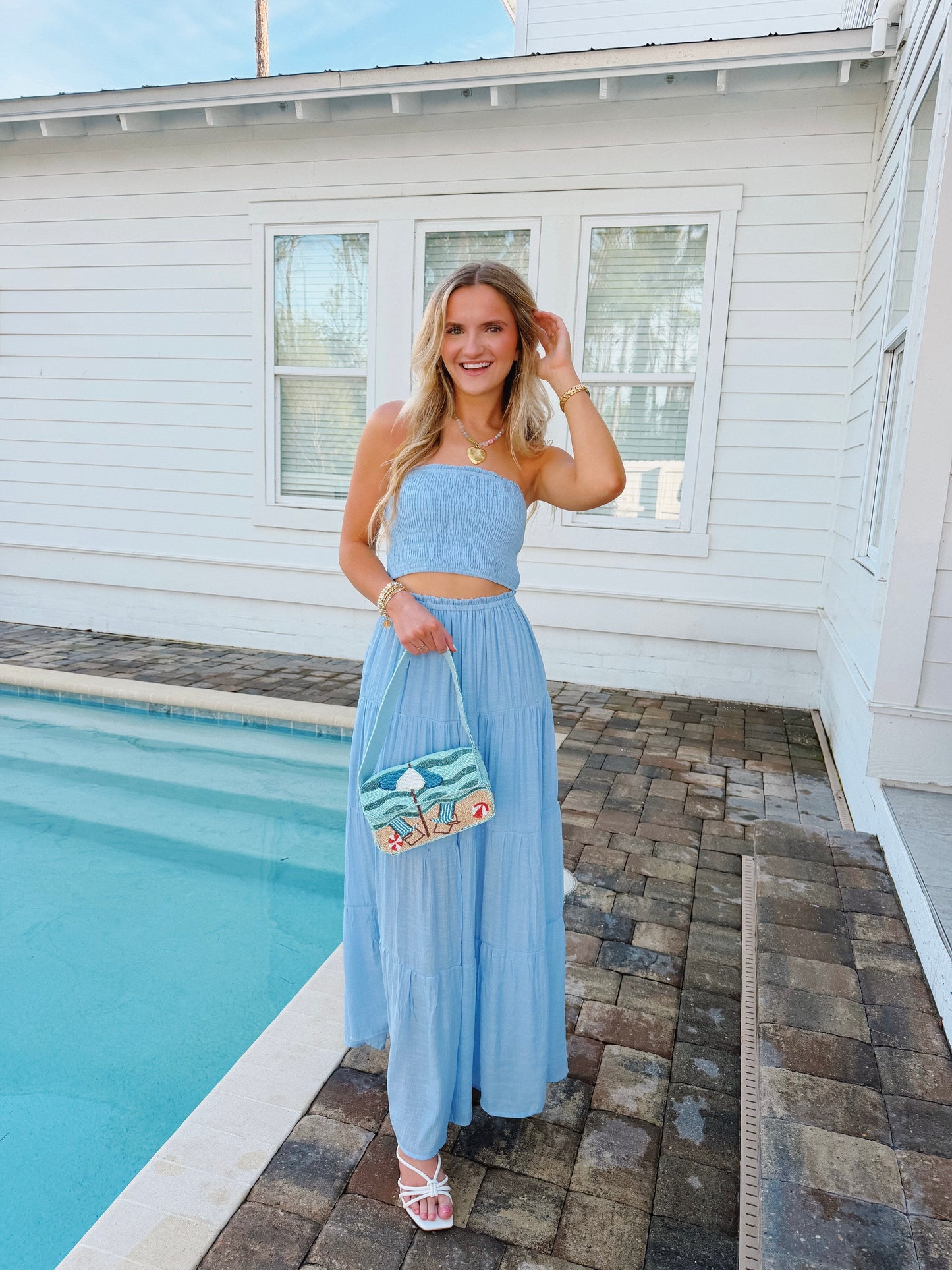 Ocean Mist Skirt Set