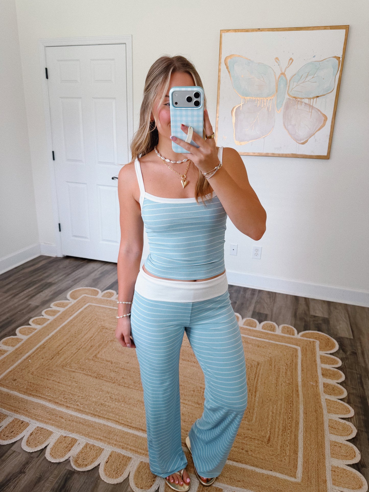 Cameron Fold Over Pant Set