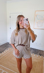 Morning Brew Striped Set