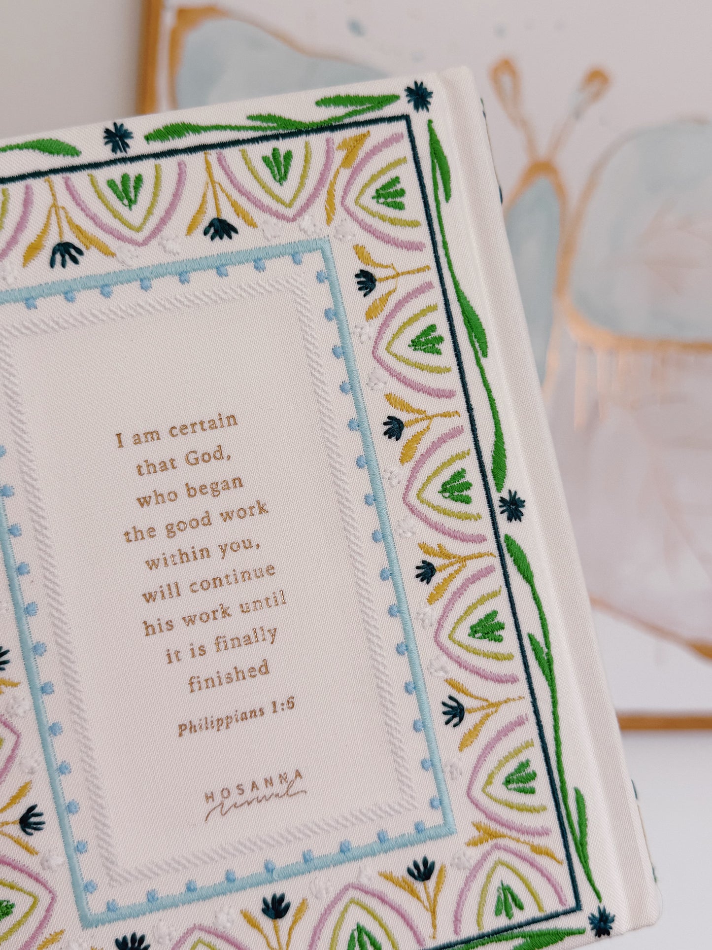 Embroidered NLT Notetaking Bible