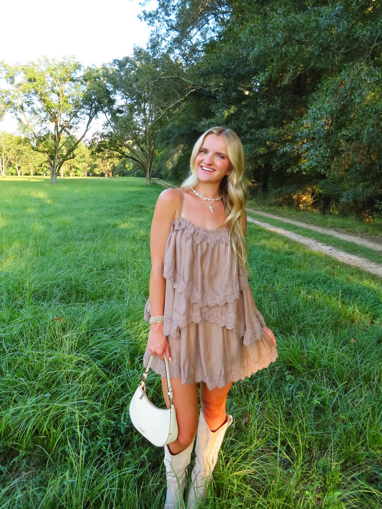 Falling For You Lace Dress