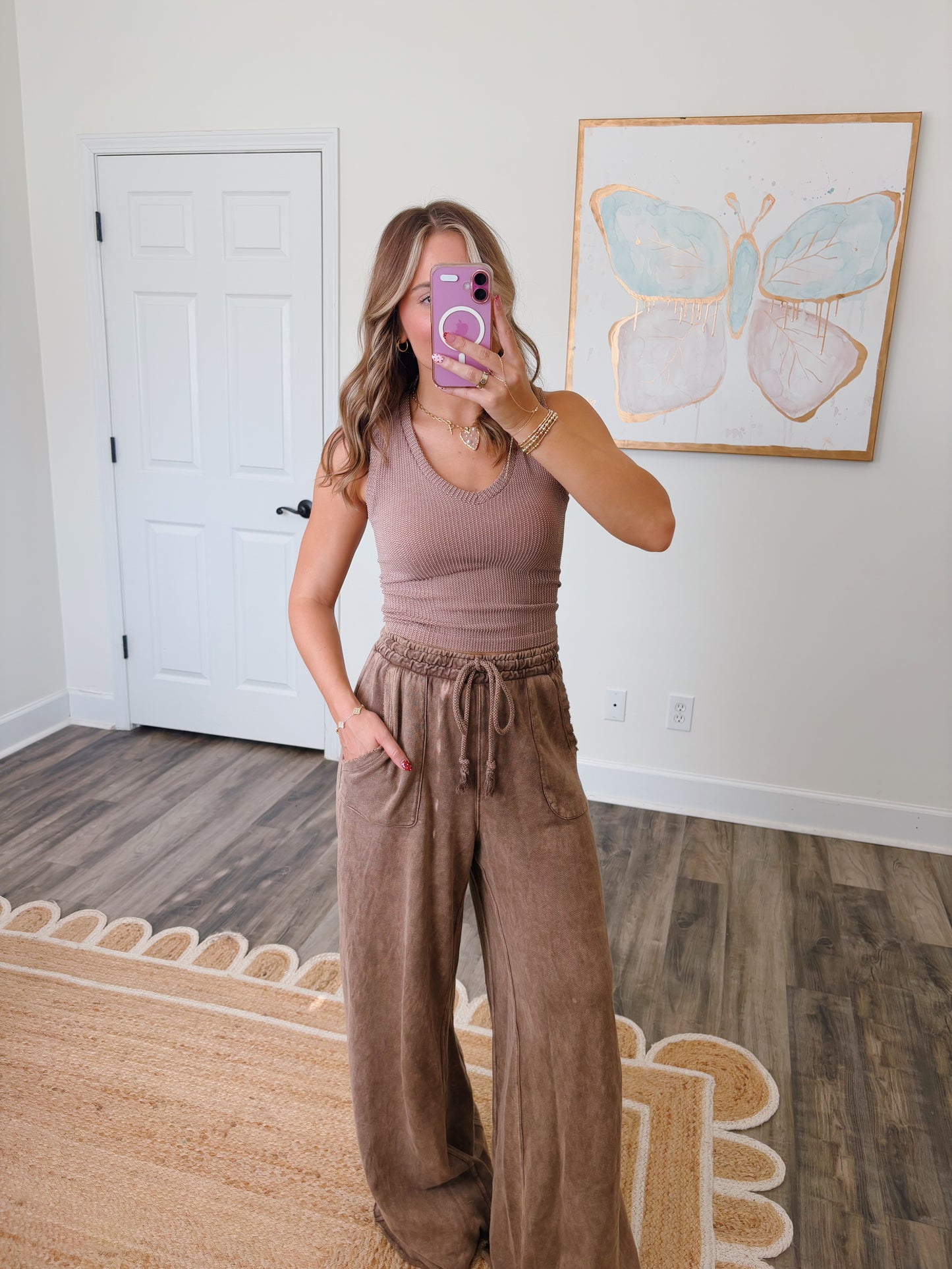 Cozy Cabin Flare Pants