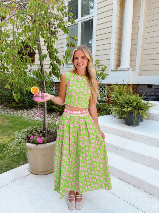 Lily Bloom Skirt Set