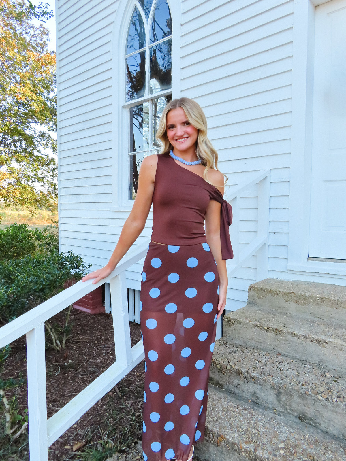 Maiya Polka Dot Skirt