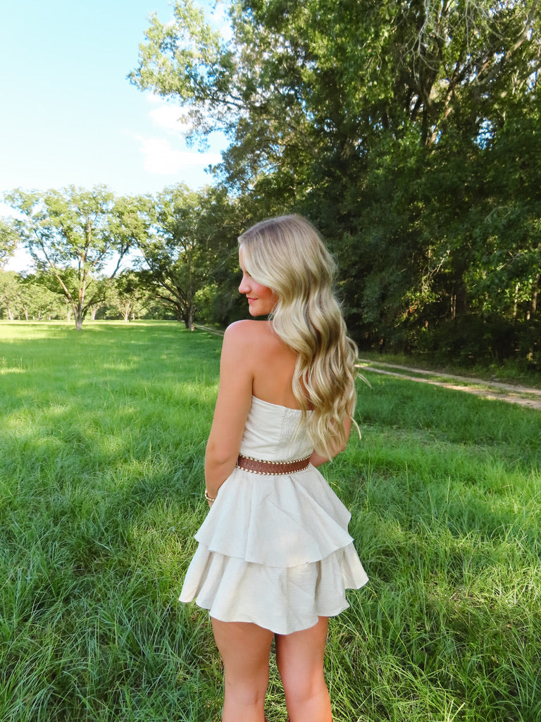 Sweet As Honey Romper