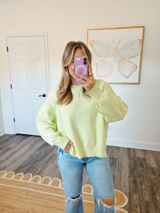 Limeade Basics Sweater