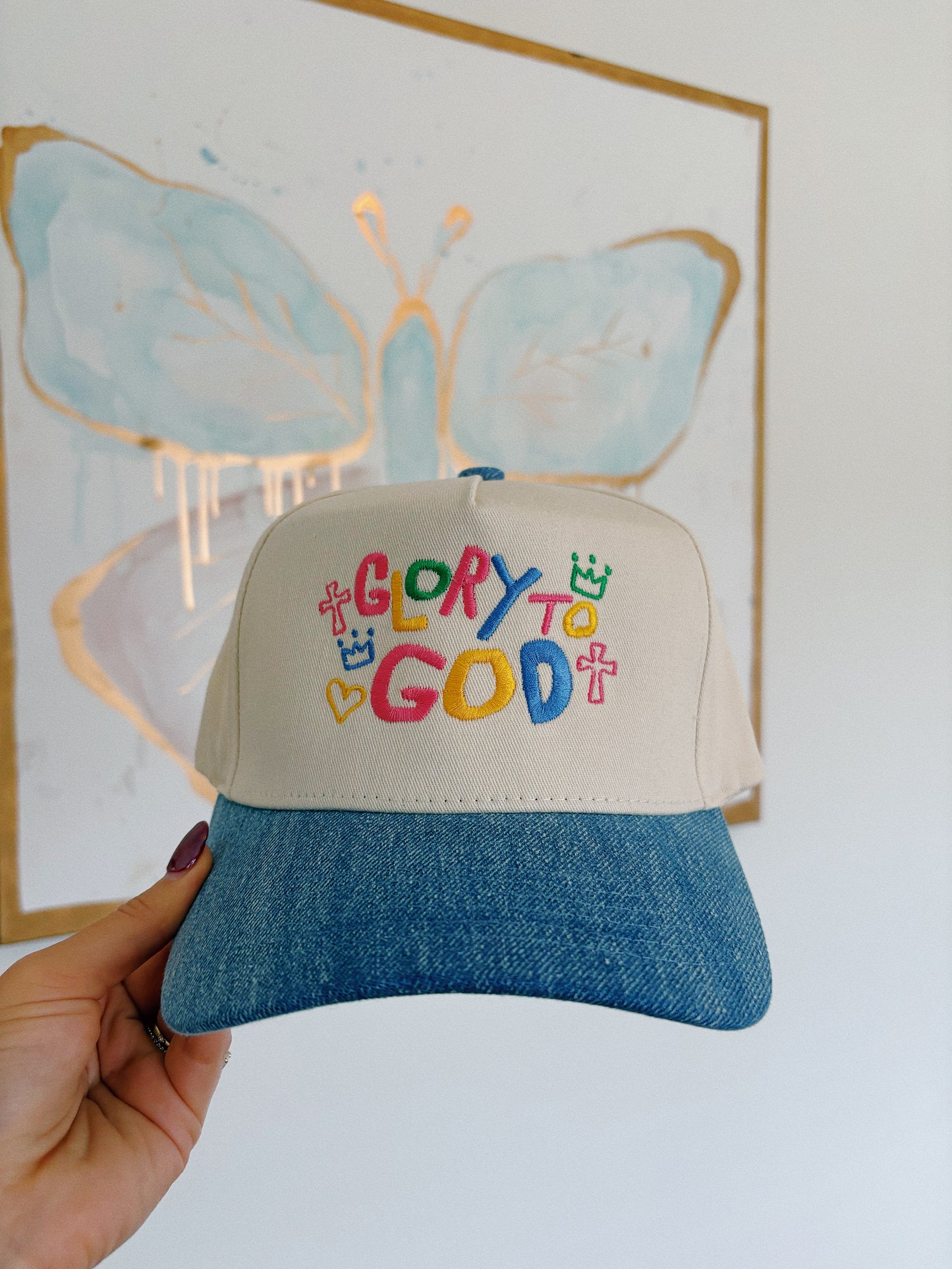 Glory To God Trucker Hat