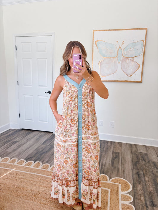 The Willow Button Up Maxi