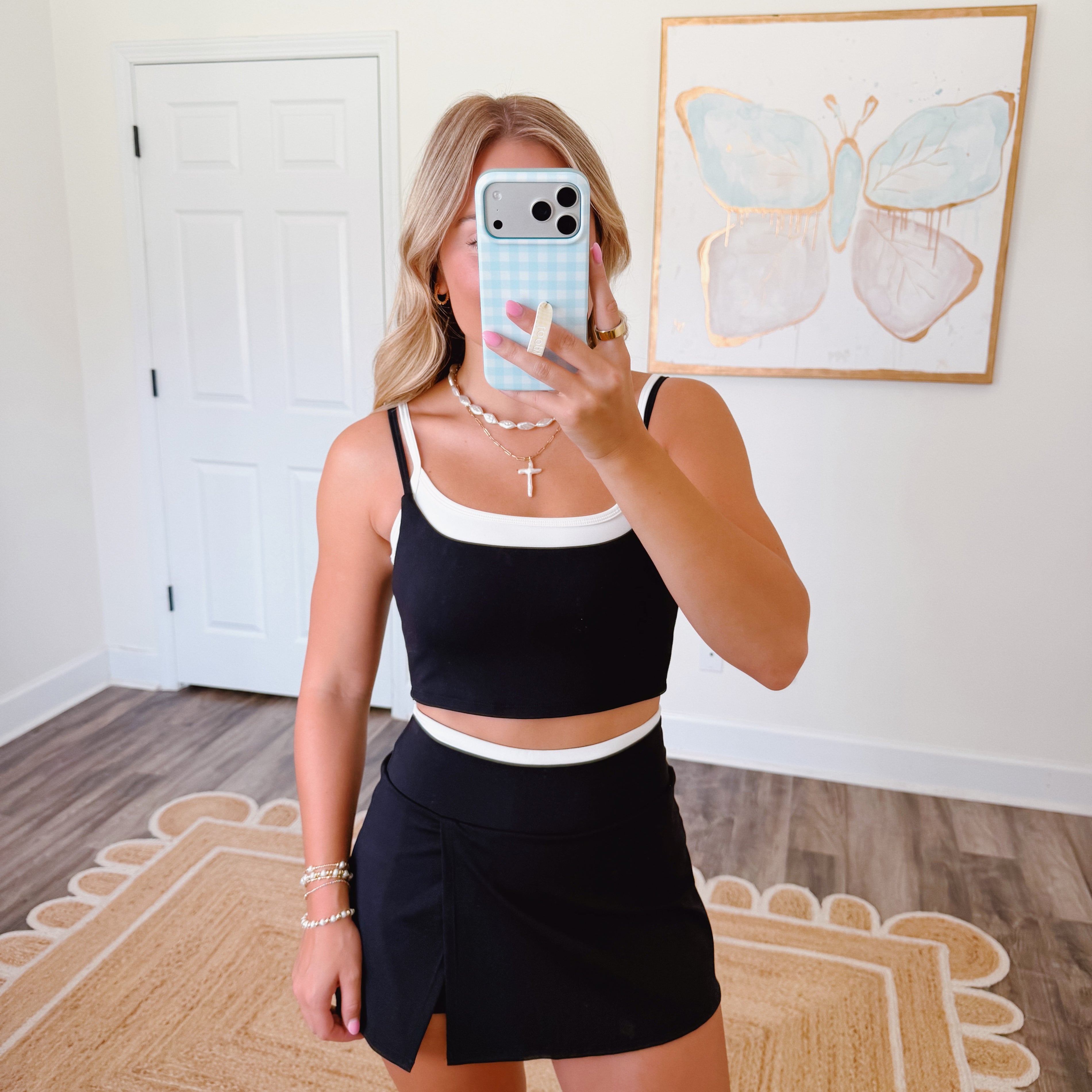 Black Double Layered Set