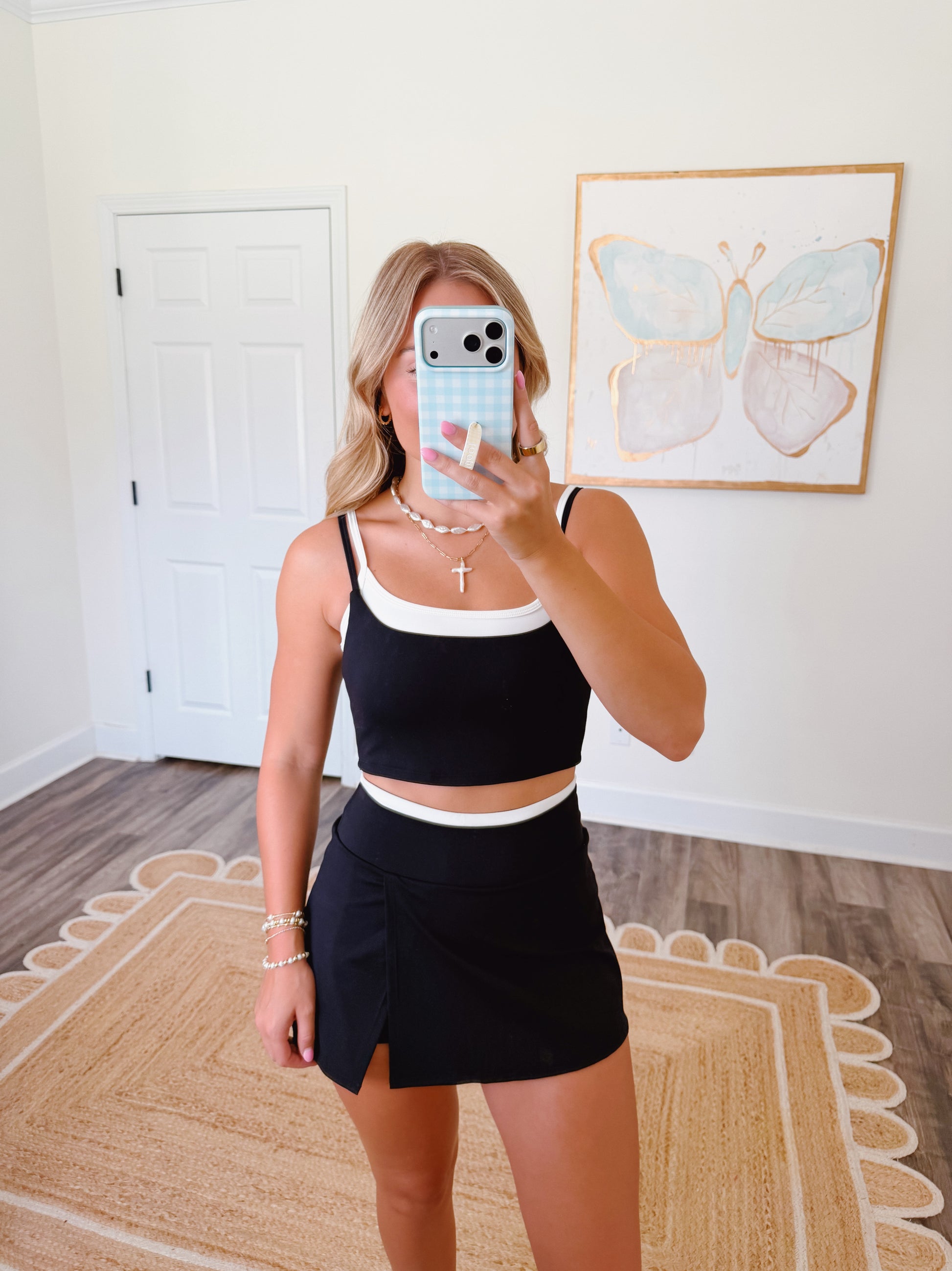 Black Double Layered Set