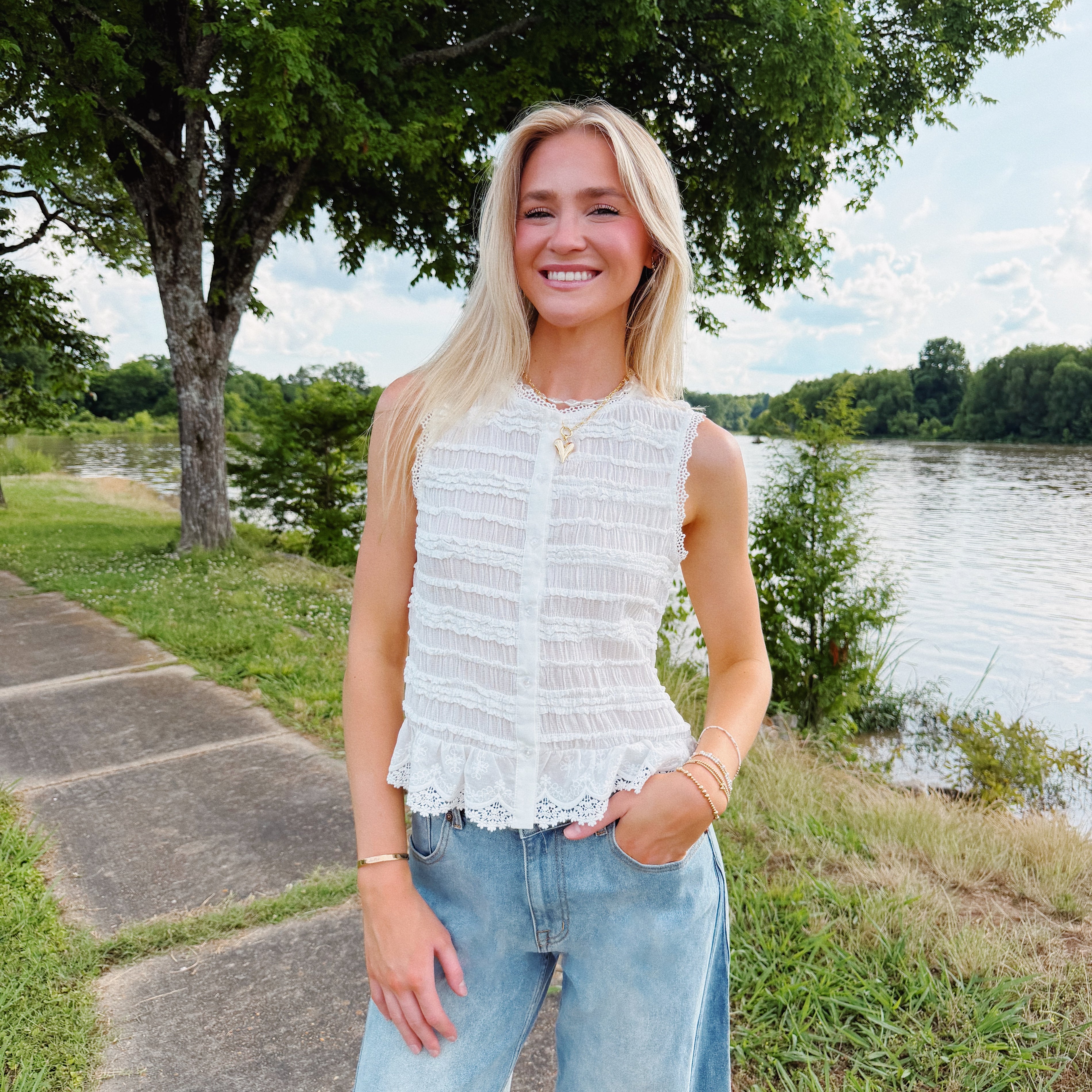 Abigail Button Up Blouse