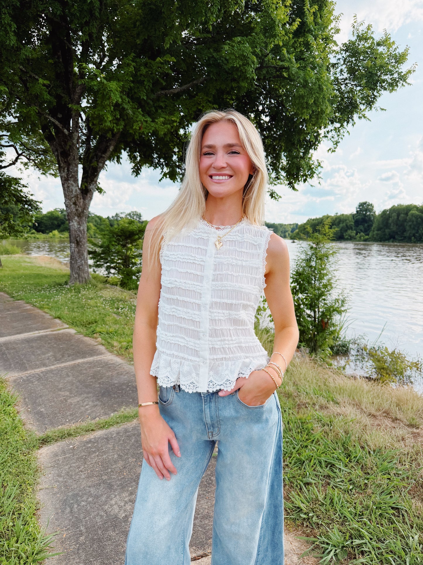 Abigail Button Up Blouse