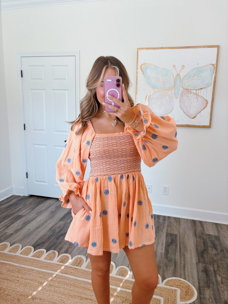 Pumpkin Spice Romper