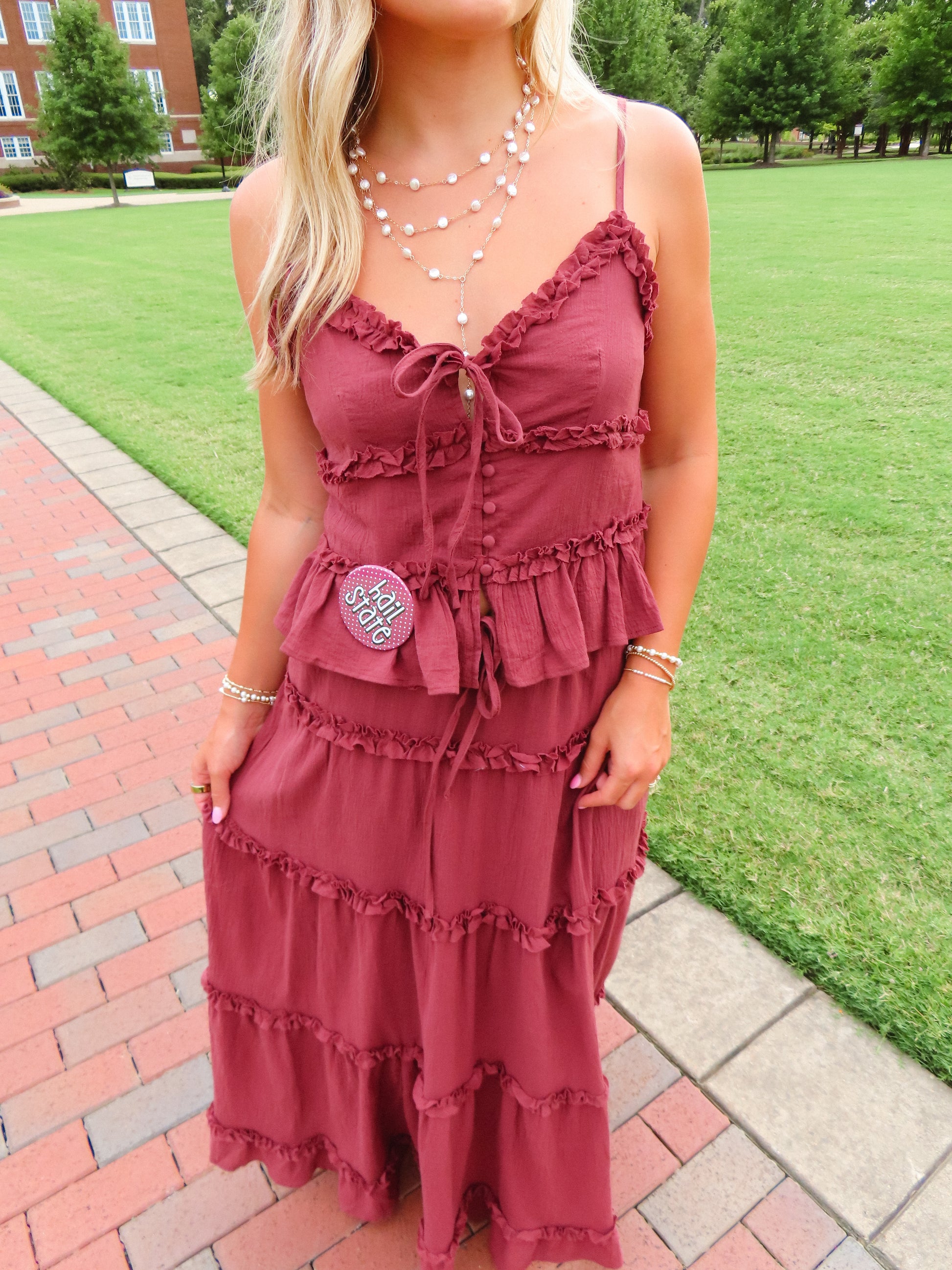Olivia Maxi Skirt Set