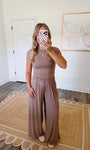 Cozy Weekend Set in Taupe