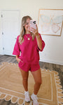 Coffee Run Lounge Set in Plum