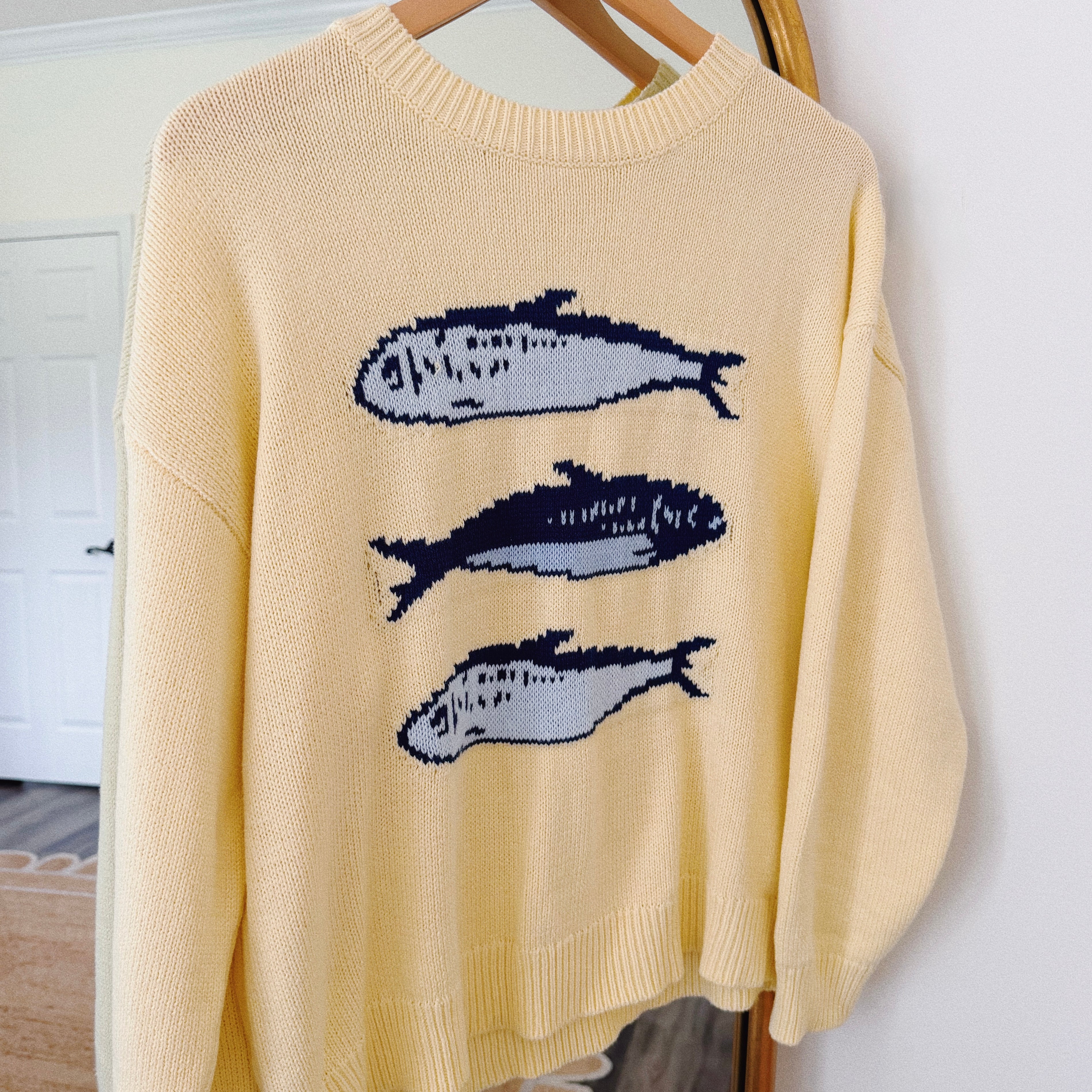 Yellow Sardine Sweater