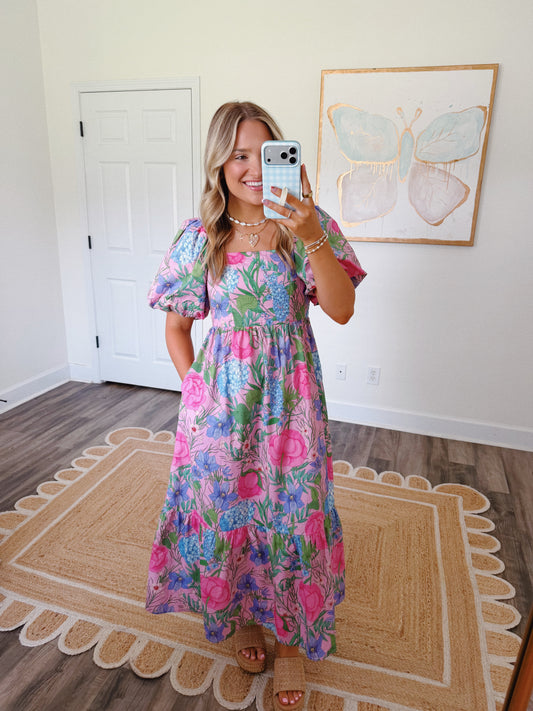 Floral Charm Maxi