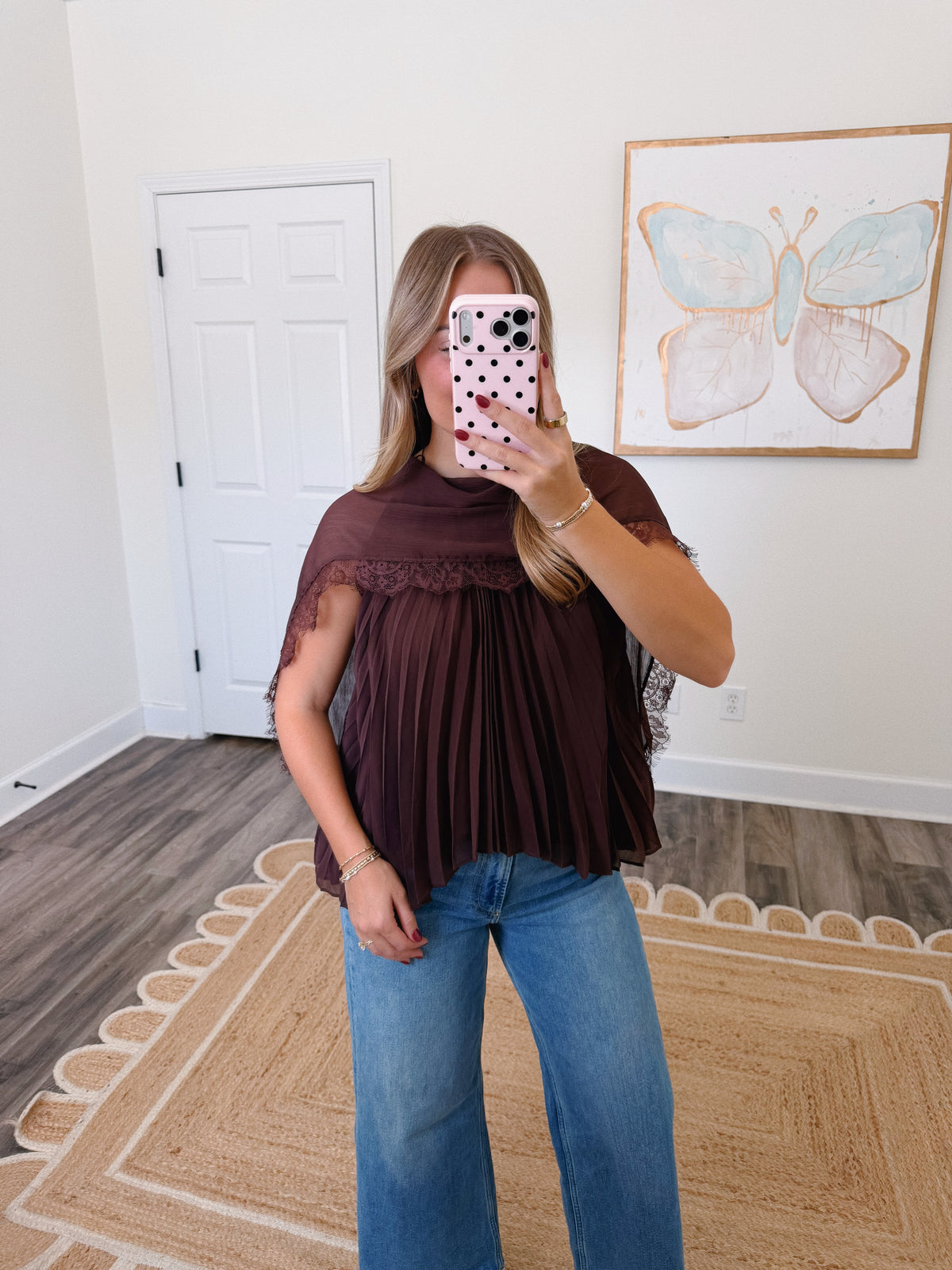 Florence Pleated Top